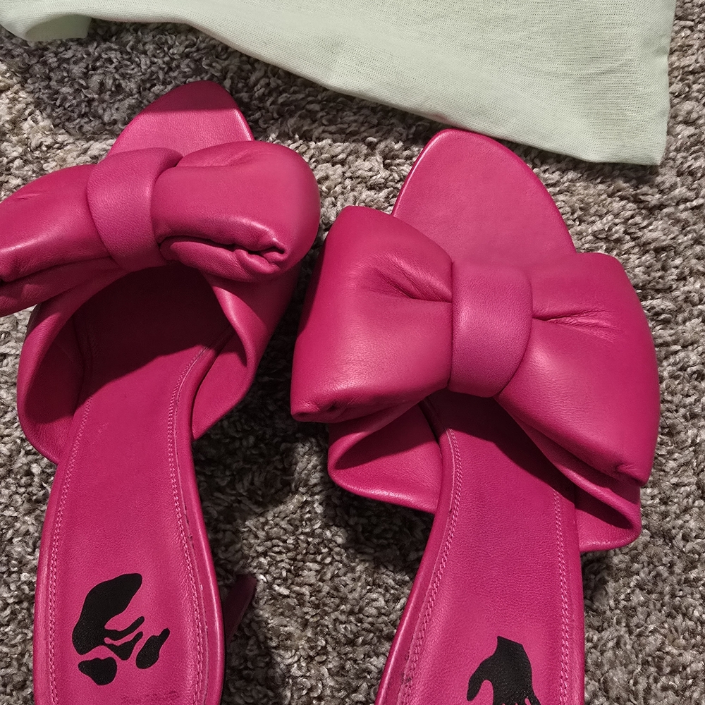 Off-White
100MM Nappa Bow Allen Key Heel Sandals Size 40 - Picture 6 of 8